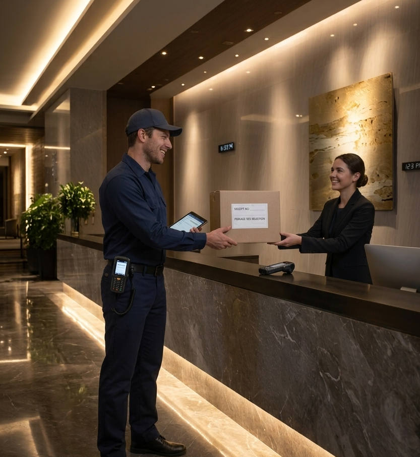 Hotel room delivery